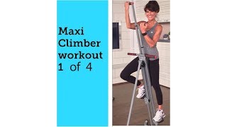 Maxi Climber Rosalie Brown 20 Minute Workout 1 of 4 [upl. by Danziger810]