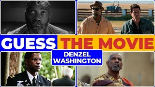 Top Denzel Washington Movies of All Time  Guess the Movie Quiz  Ultimate Film Trivia Challenge [upl. by Mcknight]