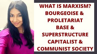 What is Marxism  Literary Theory Marxism  Base amp Superstructure  Capitalist amp Communist Society [upl. by Igig402]