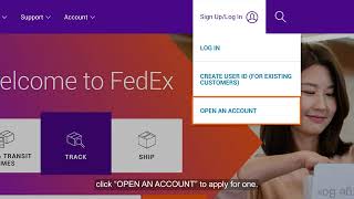 Guide to creating a fedexcom User ID [upl. by Bornstein216]