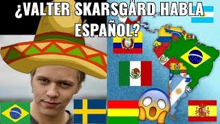 Valter Skarsgård hablando español parte 1  Jhemo [upl. by Concoff]