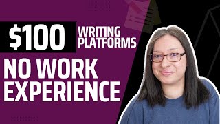 6 easy freelance writing platforms for beginners 100  get paid to write with no experience [upl. by Pas]