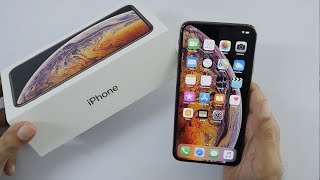 iPhone XS Max Unboxing amp Overview Gold Color [upl. by Chuah]