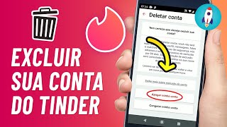 Como EXCLUIR CONTA TINDER Para Sempre 2024  Atualizado [upl. by Lewej985]