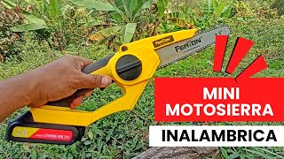 Minimotosierra inalámbrica para podar árboles [upl. by Heidie]