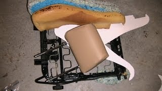 BMW E30 Sport Seat Part 2 RestorationUpholstering [upl. by Narrad705]