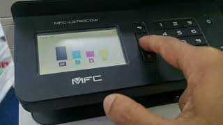 how reset wt box  brother hll3750cdw color laser printer control panel problem [upl. by Lehacim701]