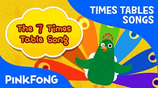 The 7 Times Table Song  Count by 7s  Times Tables Songs  PINKFONG Songs for Children [upl. by Namyw]