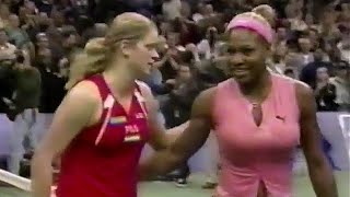 Serena Williams vs Kim Clijsters 2002 WTA Championship Final Highlights [upl. by Traver]