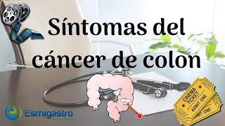 Síntomas del cáncer de colon [upl. by Lejeune]