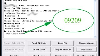 how to find pin code for immobilizer in 60 sec [upl. by Adlemi]