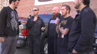 Cattle Decapitation Interview on Metal Injection  New England Metal and Hardcore Fest 2009 [upl. by Capon610]