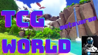 TCG World  BEST Metaverse Game  Presale Land Plots Available [upl. by Emogene565]