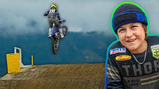 Huckson Deegan Races Fox Raceway Amateur National 6 Motos [upl. by Pirzada]