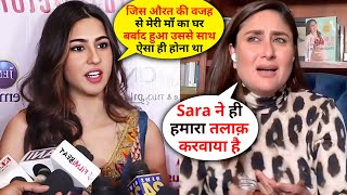 Kareena Kapoor gave shocking reason for Divorce with Saif Ali Khan blamed Sara Ali Khan [upl. by Kern]