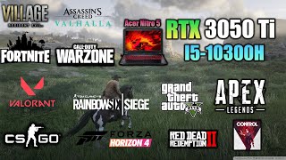 RTX 3050 Ti Laptop  Test in 14 Games  RTX 3050 Ti Gaming [upl. by Anirahs]