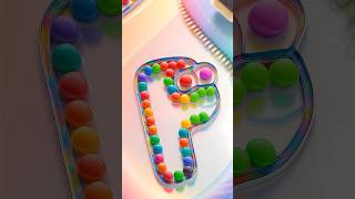 Lore “p” Ai aiart skittles alphabet art [upl. by Namhcan]