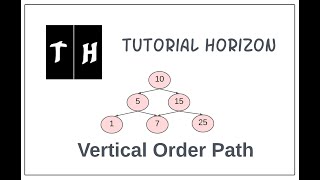 Binary Tree  Vertical Order Path  Medium [upl. by Rebmeced]