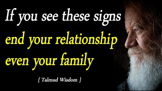 10 Signs It’s Time To End Your Relationship  Talmud Quotes for Relationship  Talmud Life Wisdom [upl. by Fredrick]