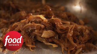 How to Caramelize Onions Like a Pro  Food Network [upl. by Enirrok630]