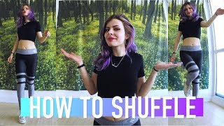 HOW TO SHUFFLE  GETTING UP TO SPEED [upl. by Hairam]