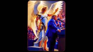 donald trump with Guardian angel [upl. by Ahsimak]