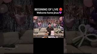 BTS JIN Weverse Live After Military 💜 jimin bts [upl. by Maris]