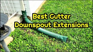 Best Gutter Downspout Drain Extensions How To Easily Install Change Replace Tips DIY 🏠 [upl. by Anetsirk340]