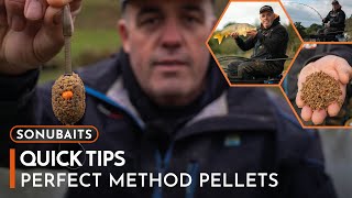 QUICK TIPS  PERFECT METHOD PELLETS [upl. by Eetse385]