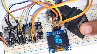 IoT Based Biometric Fingerprint Attendance System with NodeMCU ESP8266 [upl. by Alfred646]