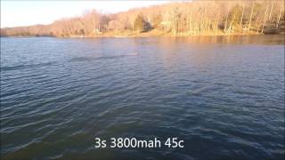 Pro Boat River Jet 23 PRBO8025 4s vs 3s self righting test [upl. by Sabra553]