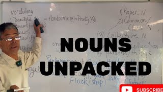 Nouns Unpacked The Next Level Guide to Mastering Grammar UNFILTERED  S002  E002 [upl. by Relyk]