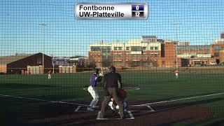 Fontbonne Baseball vs UWPlatteville [upl. by Er]