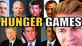 Every President in Hungers Games Simulator Battle Royale [upl. by Pangaro723]