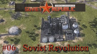 Oil Refinery Bitumen And Fuel  Workers amp Resources Soviet Republic 06 [upl. by Riess405]