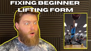 Weightlifting Coach Reacts To Beginner Lifting Form Ep4 [upl. by Doroteya668]