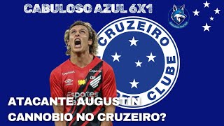 ATACANTE AUGUSTIN CANNOBIO NO CRUZEIRO [upl. by Ellehsal]