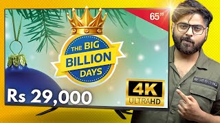 65 inch 4K TV For Rs 29000 Only 🔥  iFFALCON by TCL U62  Flipkart Big Billion Days [upl. by Haymes]