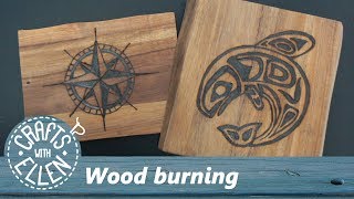 Pyrography wood burning for beginners [upl. by Nwahsal]