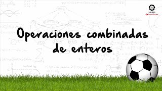 Operaciones combinadas con números enteros con y sin paréntesis [upl. by Wylie]