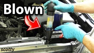 How to Test a Blown Head Gasket in Your Car [upl. by Dippold]