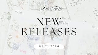 NEW RELEASES • 0521 • Texture Swatches Typewriter and MORE Summer Vibes [upl. by Nadabus]