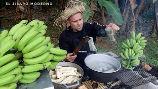 HACIENDO PASTELES DE MASA COMO LOS HACIA MI ABUELA SOLO GUINEO AUTENTICOS PASTELES DE PUERTO RICO [upl. by Atiugram]