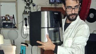 تفكيك واستكشاف آلية عمل جهاز Air Fryer للطهو بالهواء الساخن [upl. by Sommer]