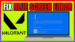 How To FIX Valorant VGKSYS Blue Screen Error FULL GUIDE 2024 [upl. by Aneem419]