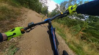 Mtb Trail riding quotDyemill Bike Parkquot Isle of Arran Scotland [upl. by Leahplar]