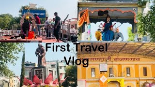 Vlog 3  Travel Vlog 🚗  Sarthi Patil  kiranpatil2701 [upl. by Emaj]