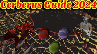 Ultimate Cerberus Guide OSRS  Melee  Ranged Setups Ghost Skip Included  Ironman Friendly [upl. by Morez]