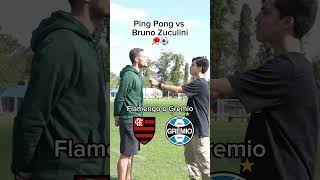 Ping Pong vs Bruno Zuculini shorts pingpong futbol [upl. by Meadows]