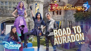 Descendants 3  BEHIND THE SCENES Road To Auradon  The Original VKs 🖤  Disney Channel UK [upl. by Kwabena]